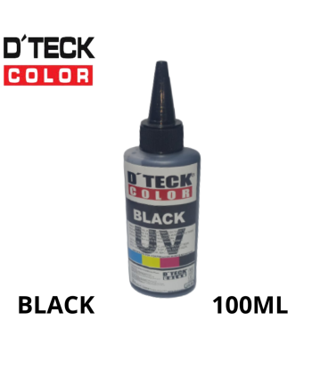 TINTA COMPATIBLE DTECK COLOR 100ML BLACK