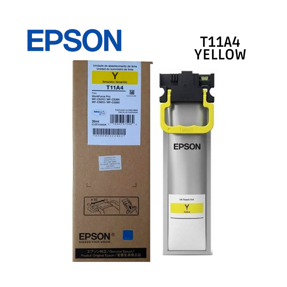 TINTA EPSON T11A42A YELLOW (T11A4) PARA WORKFORCE