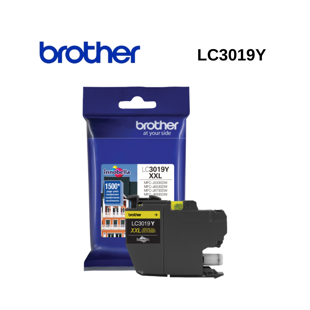 CARTUCHO ORIGINAL BROTHER LC3019Y XXL