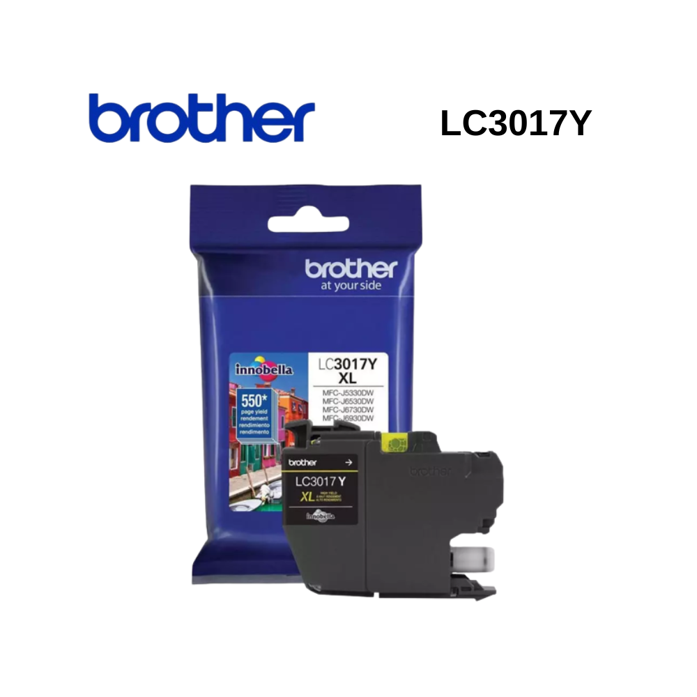 CARTUCHO ORIGINAL BROTHER LC3017Y XL