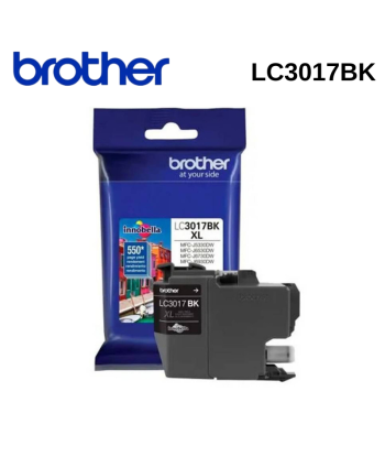 CARTUCHO DE TINTA ORIGINAL BROTHER LC3017BK XL