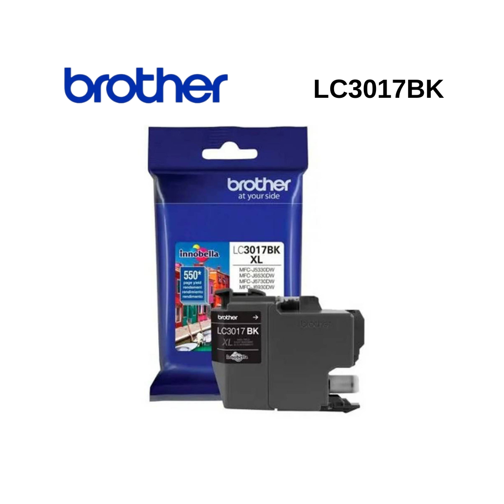 CARTUCHO DE TINTA ORIGINAL BROTHER LC3017BK XL