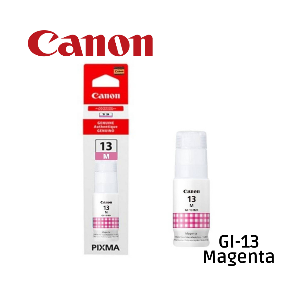 TINTA CANON ORIGINAL GI-13 MAGENTA