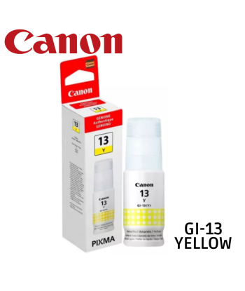 TINTA CANON ORINAL GI-13 YELLOW BOTELLA 60ML