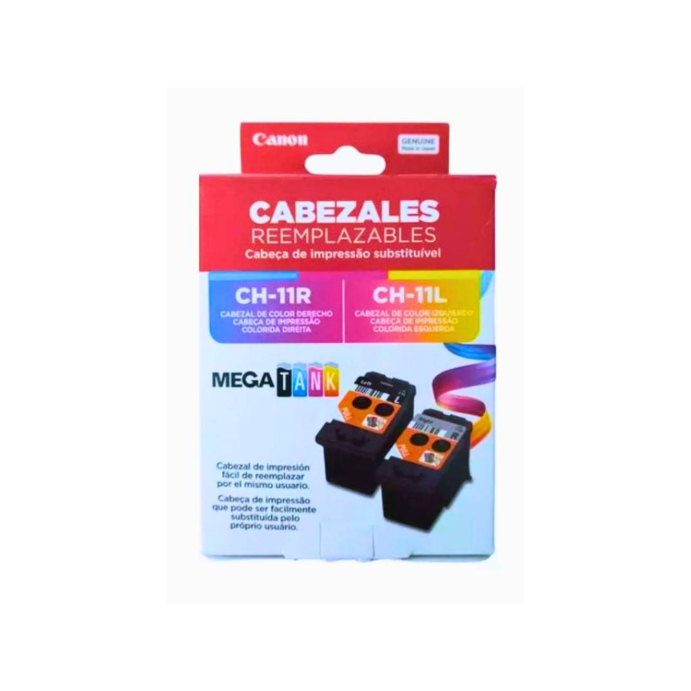 Cabezal Canon Kit Colores CH-11R CH-11L G610 G510