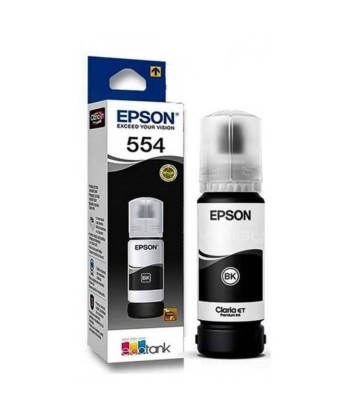 Tinta Epson 554 Negro Botella 70ML