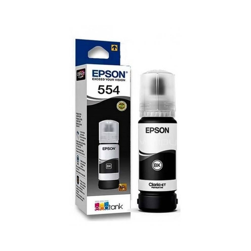 Tinta Epson 554 Negro Botella 70ML