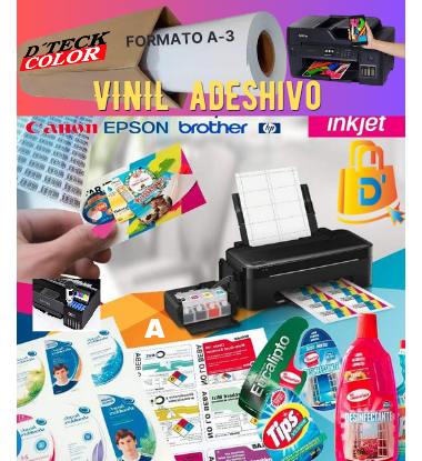 Vinil Adeshivo Dteck Color