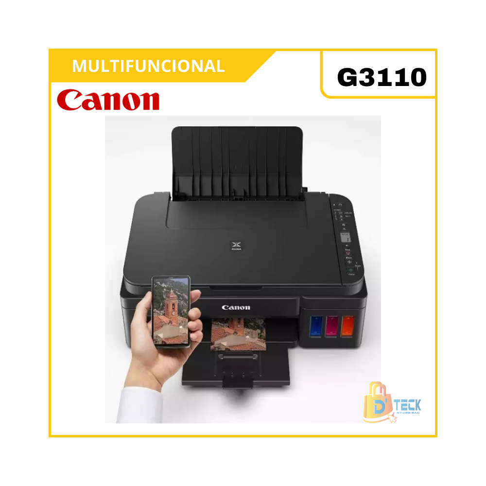 IMPRESORA MULTIFUNCIONAL CANON G3110 WIFI