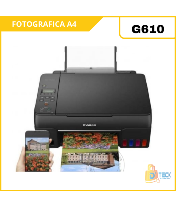 IMPRESORA FOTOGRAFICA MULTIFUNCIONAL CANON PIXMA G610 INALAMBRICA WIFI A4