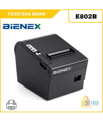 IMPRESORA TERMICA TICKETERA BIENEX E802B 80MM USB BLUETOOH